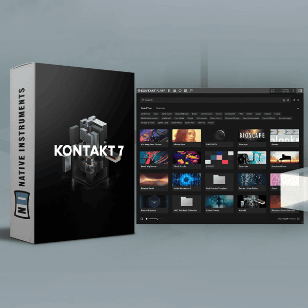 Kontakt 7 WIth 1000GB Libraries